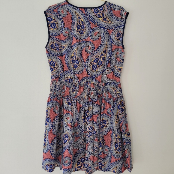 J. Crew Sz 8 silk dress - Picture 2 of 4